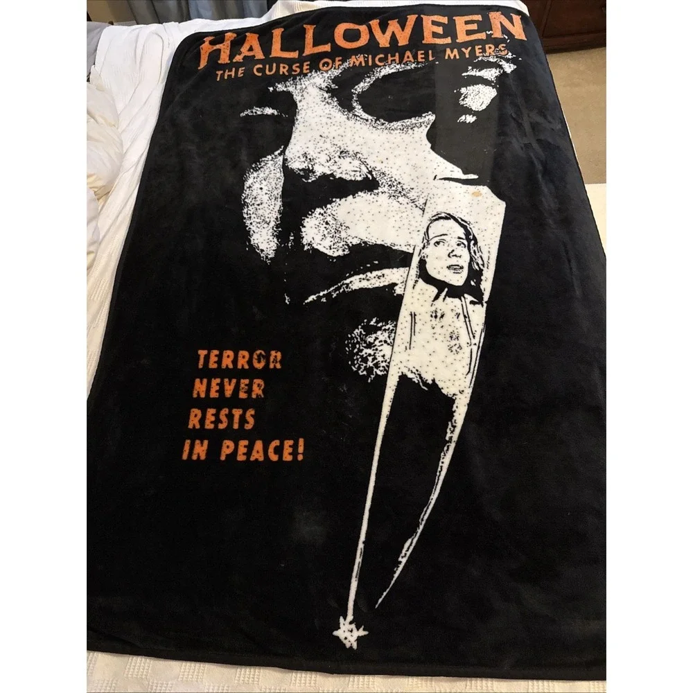 Halloween Michael Myers Fleece Throw Blanket 60
